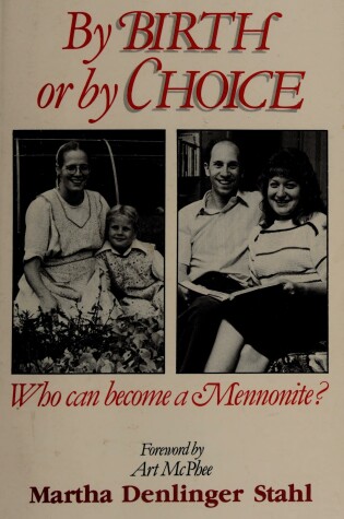 Cover of By Birth or by Choice