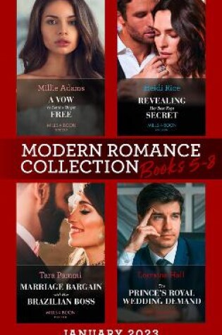 Cover of Modern Romance January 2023 Books 5-8