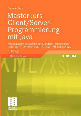 Book cover for Masterkurs Client/Server-Programmierung Mit Java