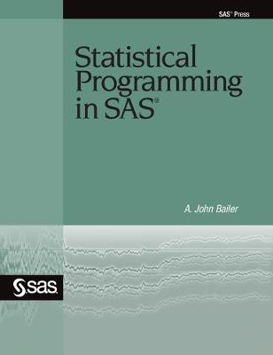 Book cover for Statistical Programming in SAS (Hardcover edition)