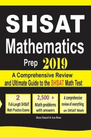 Cover of SHSAT Mathematics Prep 2019