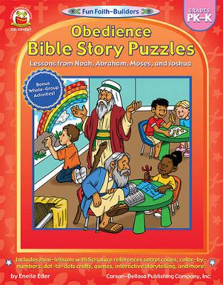 Book cover for Obedience Bible Story Puzzles, Grades Pk - K