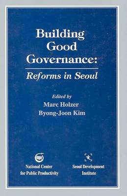 Book cover for Building Good Governance