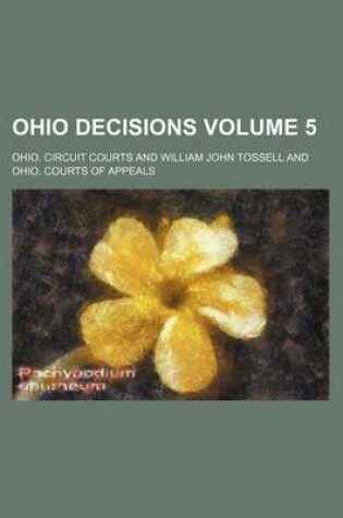 Cover of Ohio Decisions Volume 5