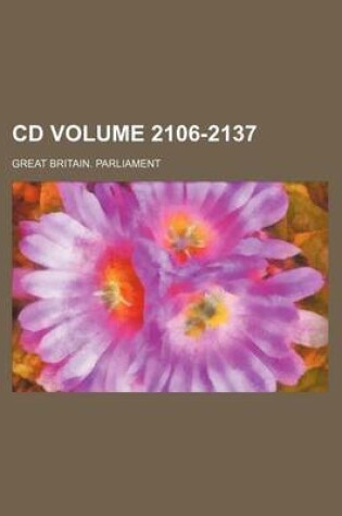 Cover of CD Volume 2106-2137