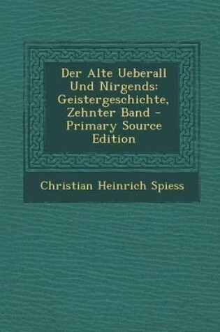 Cover of Der Alte Ueberall Und Nirgends