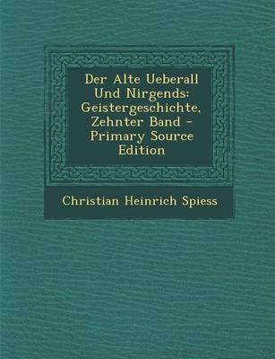 Book cover for Der Alte Ueberall Und Nirgends