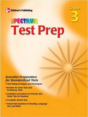 Cover of Spectrum Test Prep Grade 3