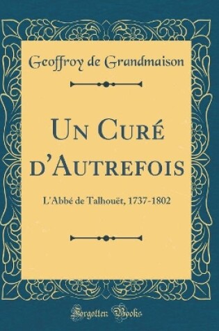 Cover of Un Curé d'Autrefois