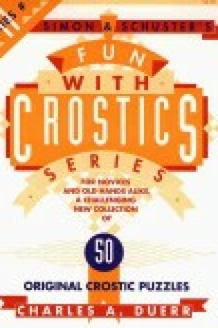 Cover of Simon & Schuster's Fun with Crostics Series #11