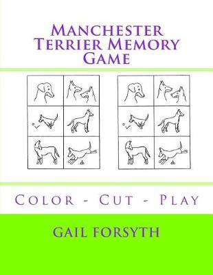 Book cover for Manchester Terrier Memory Game