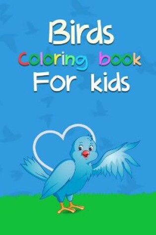 Cover of Birds coloring book for kids