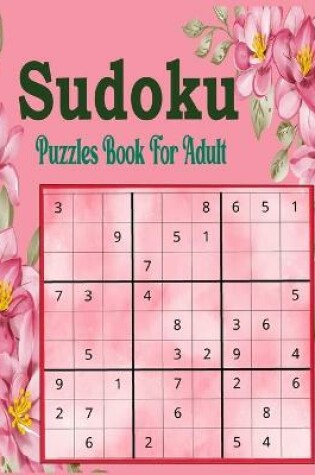 Cover of Sudoku Puzzles Book For Adult