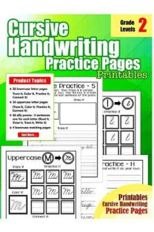 Cover of Cursive Handwriting Practice Pages