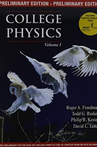 Cover of Preliminary Version of College Physics, Volume 1 (Loose Leaf)