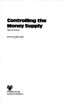 Book cover for Controlling the Money Supply