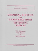 Book cover for Chemical Kinetics and Chain Reaction