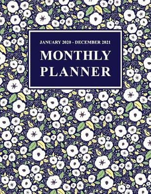 Book cover for January 2020 - December 2021 Monthly Planner