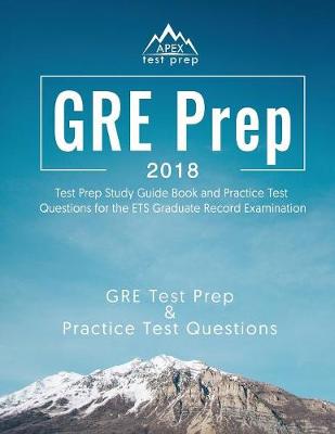 Book cover for GRE Prep 2018