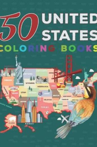 Cover of 50 United States Coloring Book