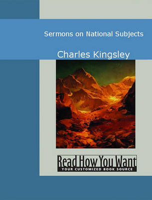 Cover of Sermons on National Subjects