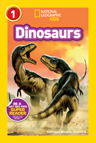 Book cover for National Geographic Readers: Dinosaurs