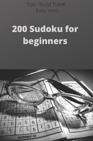 Cover of 200 Sudoku for Beginners