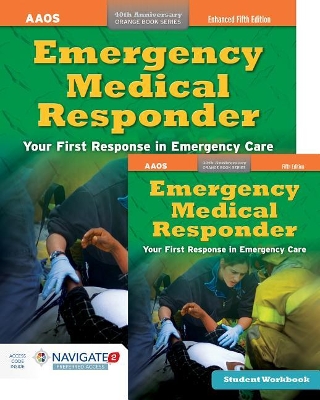 Book cover for Emergency Medical Responder Includes Navigate 2 Preferred Access + Emergency Medical Responder Student Workbook