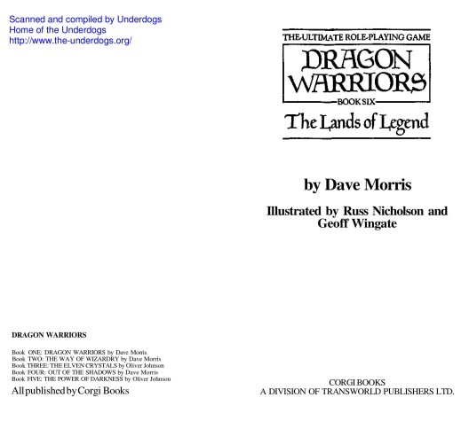 Book cover for The Dragon Warriors