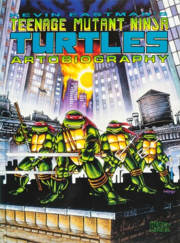 Book cover for Teenage Mutant Ninja Turtles Artobiography