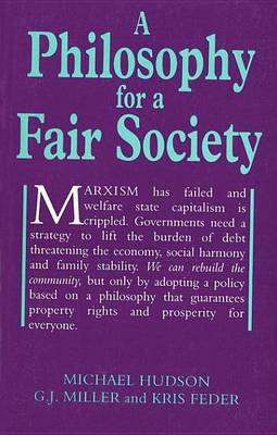Book cover for A Philosophy for a Fair Society