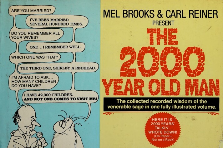 Book cover for The 2000 Year Old Man