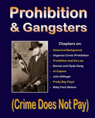 Book cover for Prohibition and Gangsters