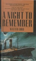 Book cover for Night to Remember