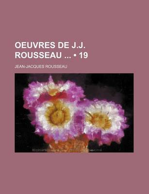 Book cover for Oeuvres de J.J. Rousseau (19)