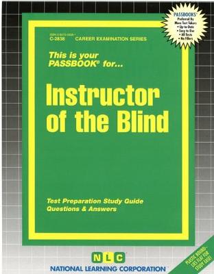 Book cover for Instructor of the Blind