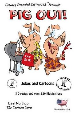 Cover of Pig Out -- Jokes and Cartoons