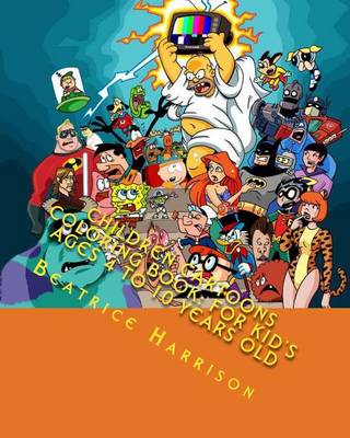 Book cover for Children Cartoons Coloring Book