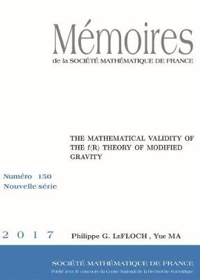 Cover of The Mathematical Validity of the $f(R)$ Theory of Modified Gravity