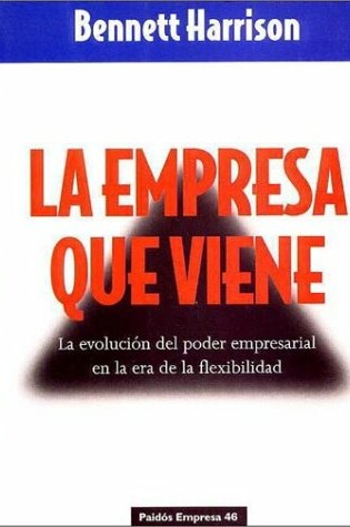 Cover of La Empresa Que Viene