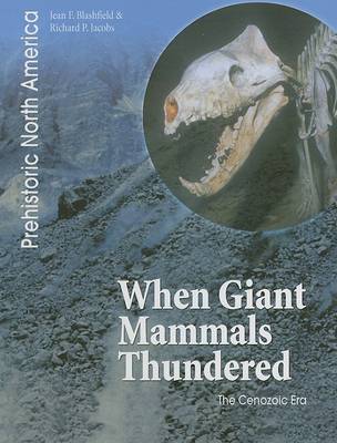 Book cover for When Giant Mammals Thundered