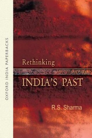 Cover of Rethinking India's Past