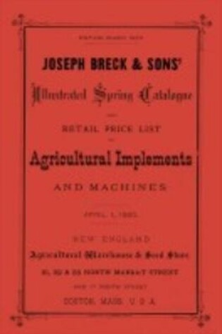 Cover of Joseph Breck & Sons' 1880 Catalogue