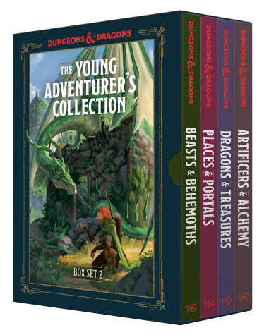 Book cover for The Young Adventurer's Collection Box Set 2 (Dungeons & Dragons 4-Book Boxed Set)