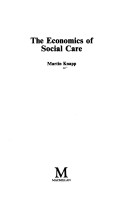 Cover of The Economics of Social Care