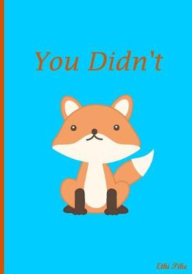 Book cover for You Didn't