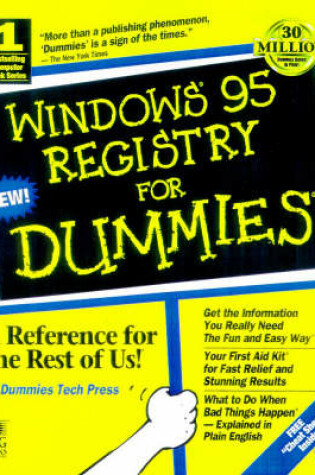 Cover of Windows 95 Registry For Dummies