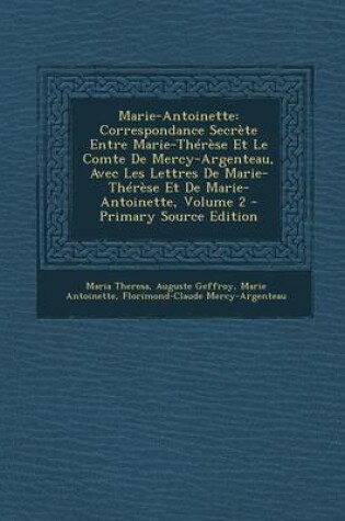 Cover of Marie-Antoinette