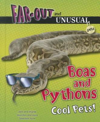 Book cover for Boas and Pythons: Cool Pets!