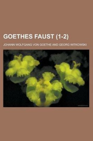 Cover of Goethes Faust (1-2)